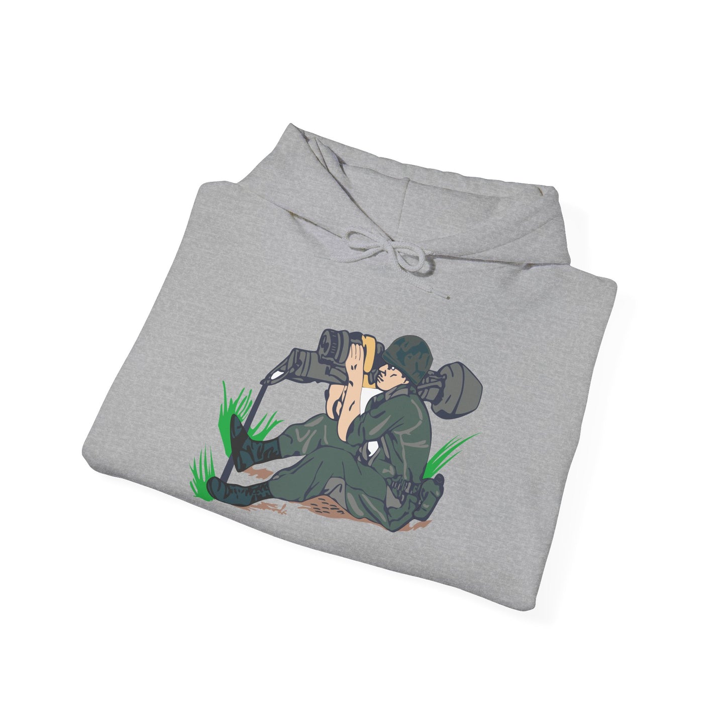 Unisex Heavy Blend Hooded Sweatshirt - Anti Armor M47 Dragon X 300