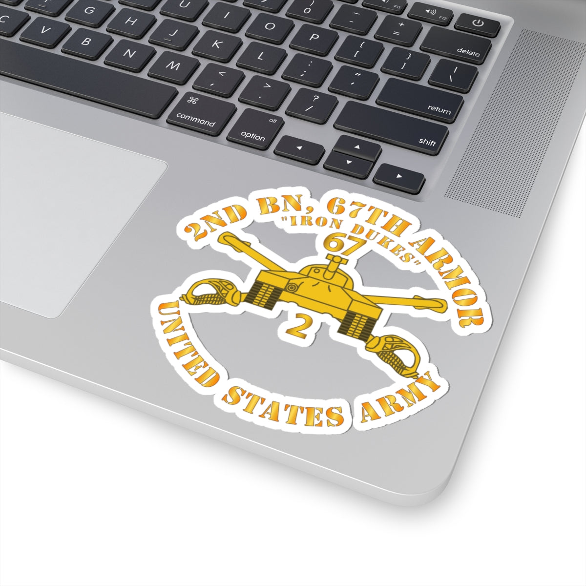 Kiss-Cut Stickers - 2nd Bn 67th Armor - Armor Branch