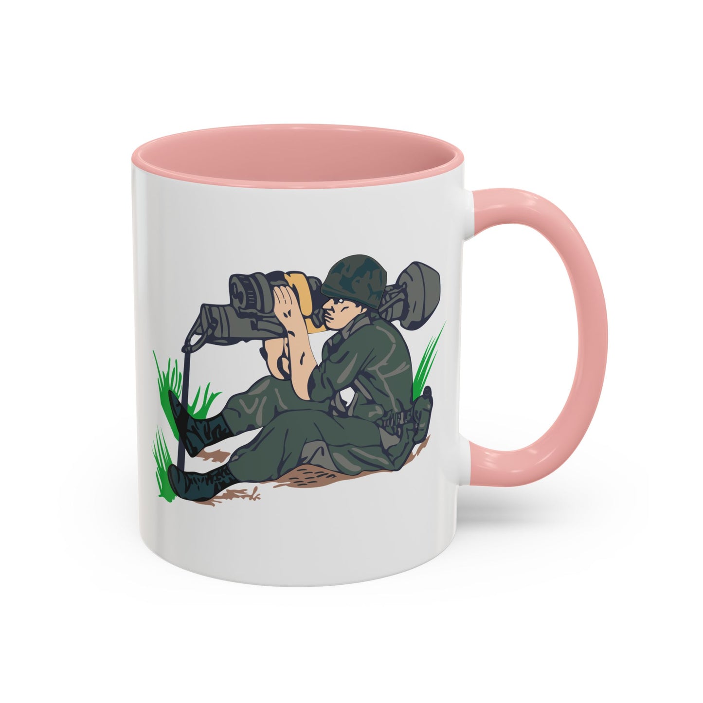 Accent Coffee Mug (11oz & 15oz) - Anti Armor M47 Dragon X 300