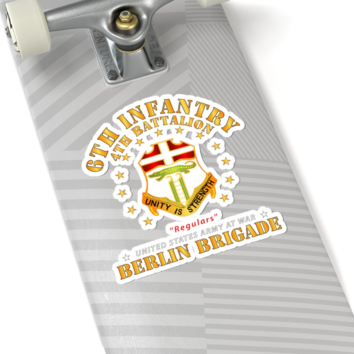 Kiss-Cut Stickers - 4th Battalion 6th Infantry - Berlin Brigade X 300
