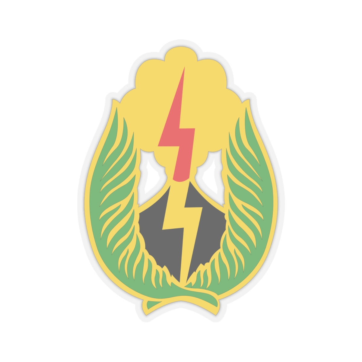 Kiss-Cut Stickers - DUI - 25th Infantry Division X 300