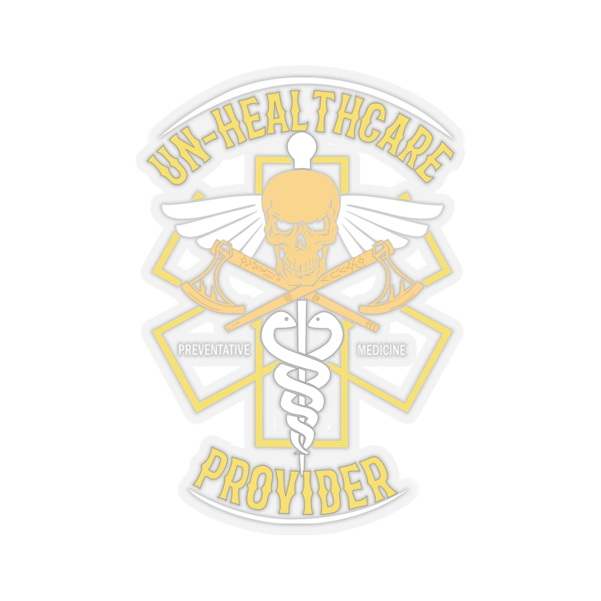 Kiss-Cut Stickers - UN-Healthcare Provider wo Background X 300