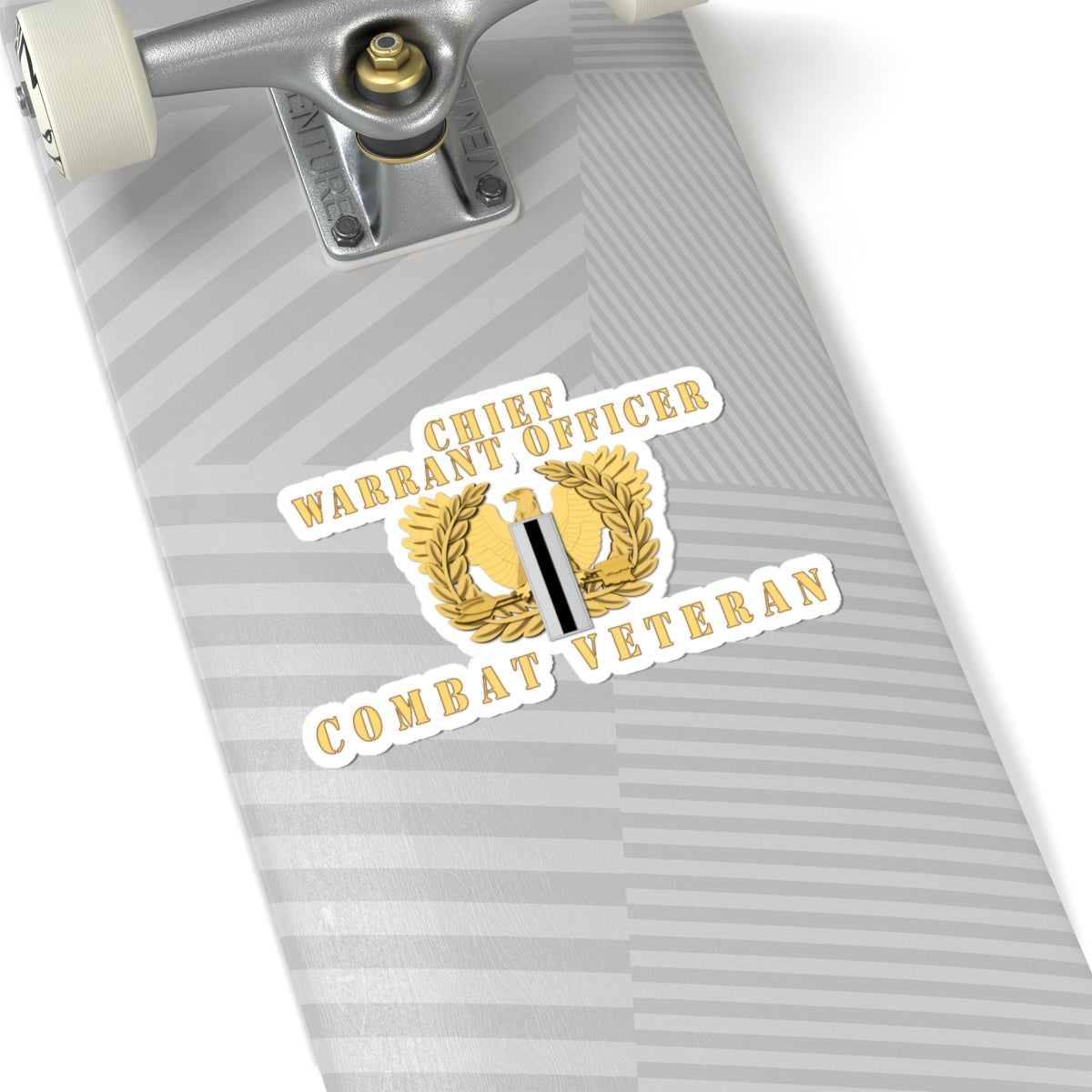 Kiss-Cut Stickers - Chief Warrant Officer 5 - CW5 - Combat Veteran