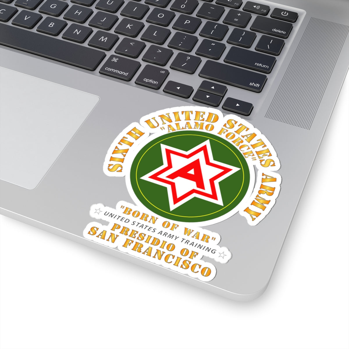 Kiss-Cut Stickers - 6th United States Army - Presidio SF