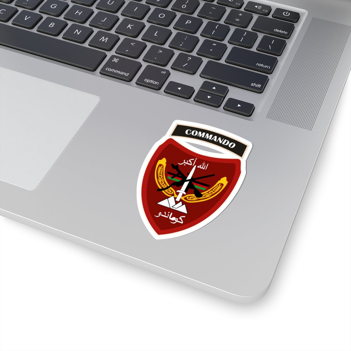 Kiss-Cut Stickers - Afghan - Afghanistan War- ANA Commando Brigade - SSI wo Txt