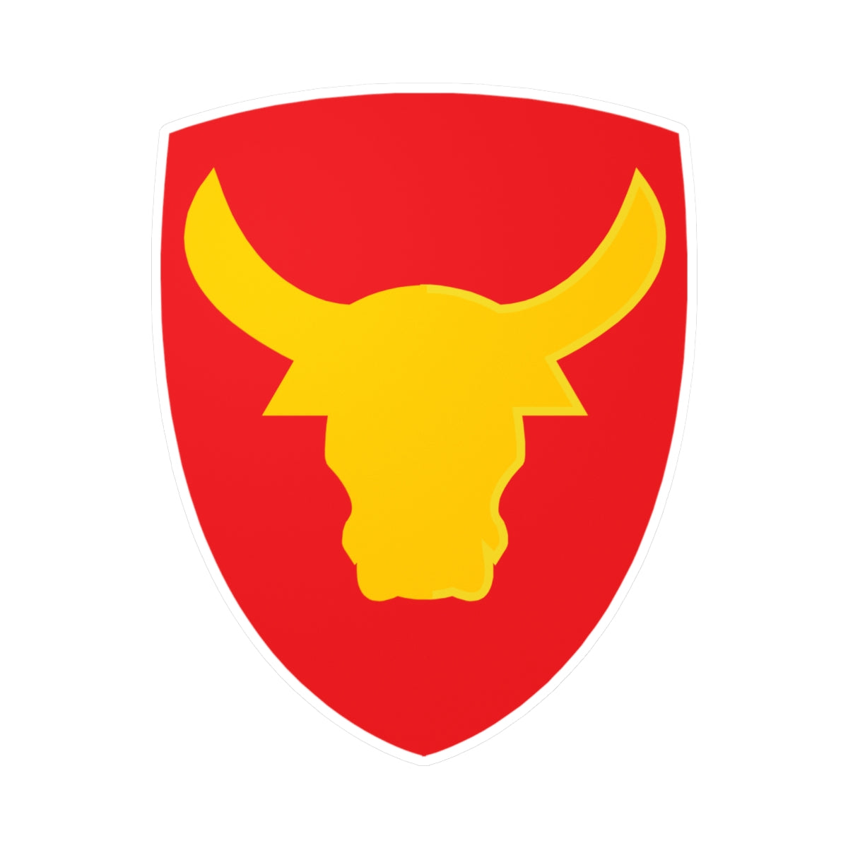 Kiss-Cut Vinyl Decals - 12th Infantry Division - SSI wo Txt - Philippine Division x 300