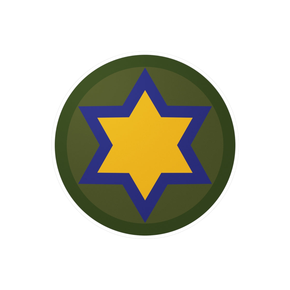 Kiss-Cut Vinyl Decals - SSI - 66th Cavalry Division X 300