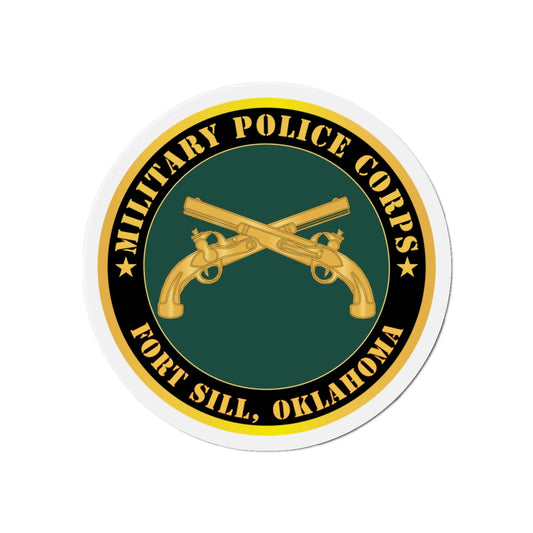 Die-Cut Magnets - Army - Military Police - Branch - Fort Sill, OK X 300