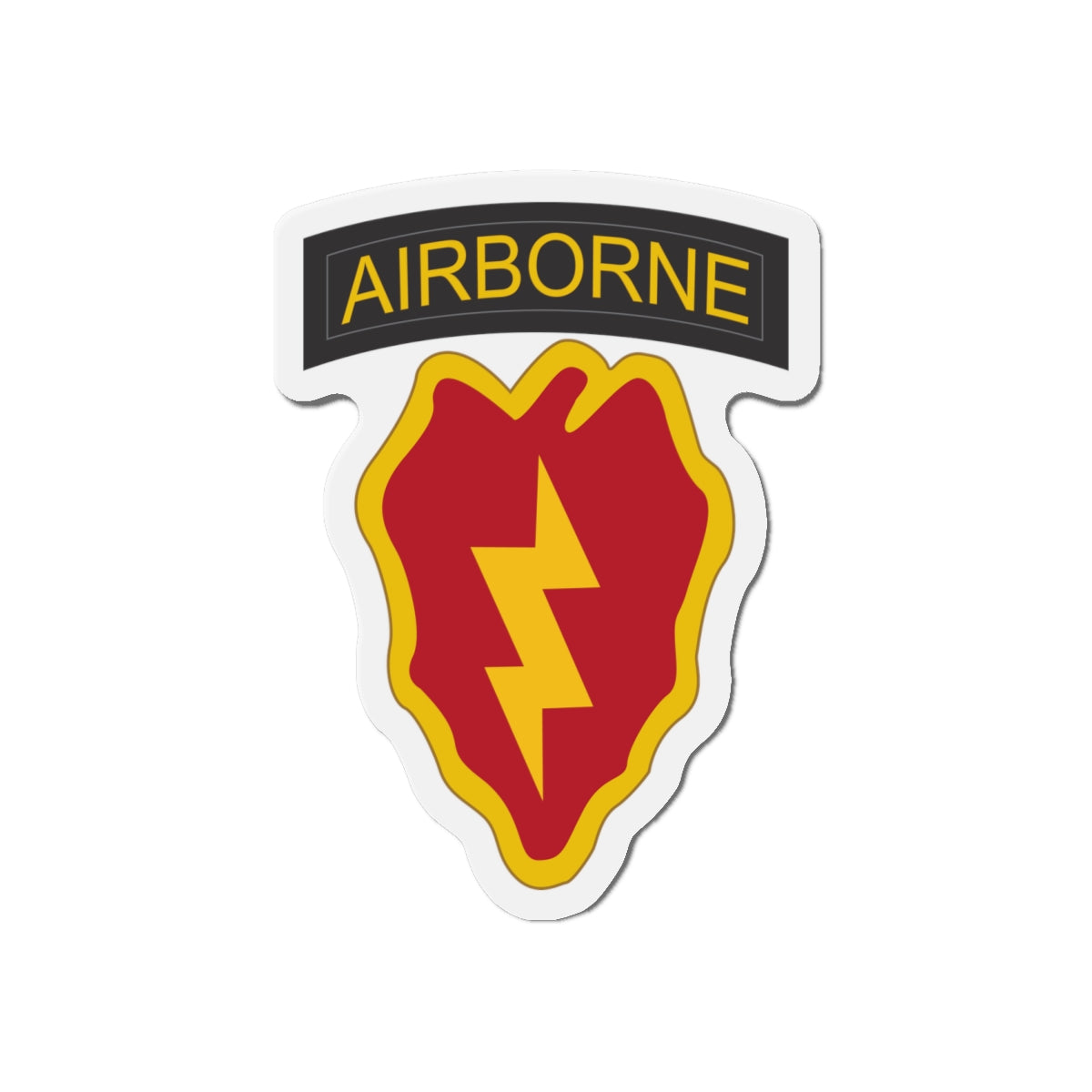 Die-Cut Magnets-SSI - 25th Infantry Division with txt X 300