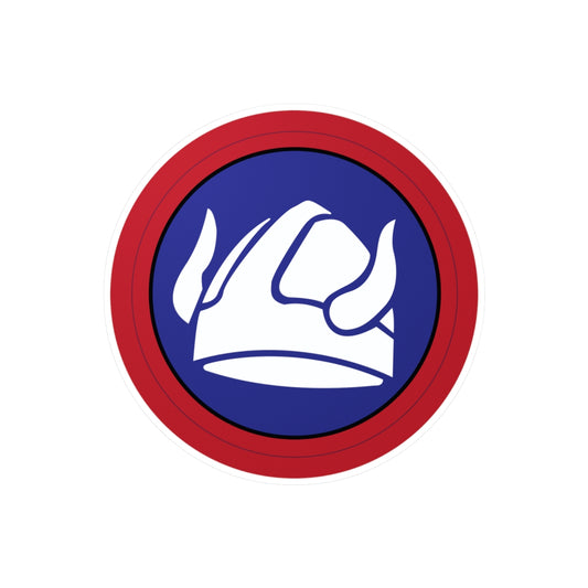 Kiss-Cut Vinyl Decals - SSI - 47th Infantry Division X 300