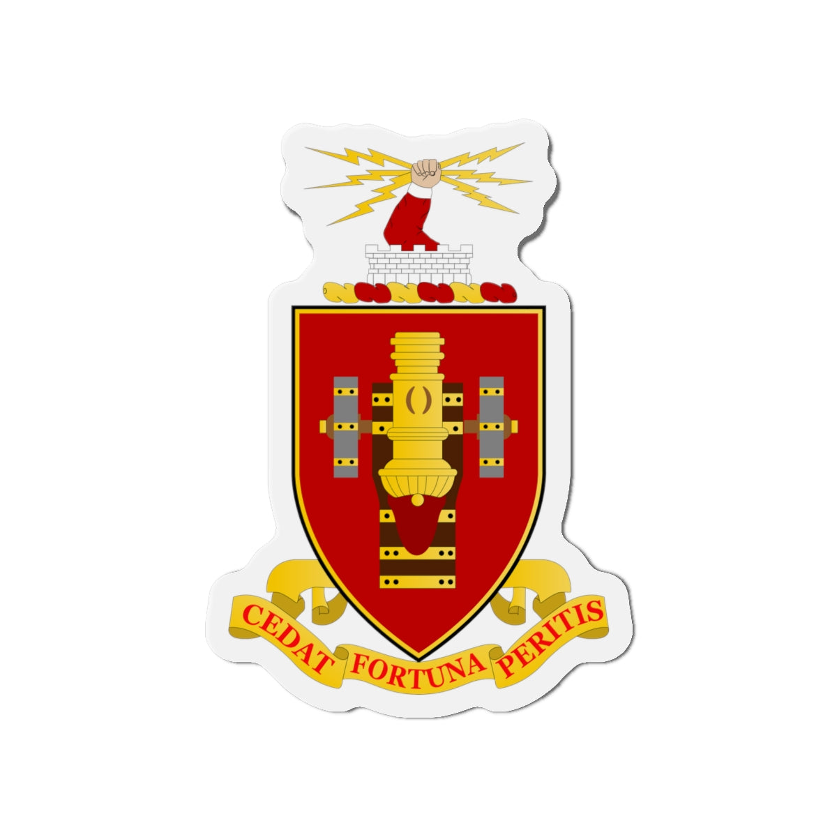 Die-Cut Magnets - Army - COA - Fort Sill - Artillery School wo txt X 300