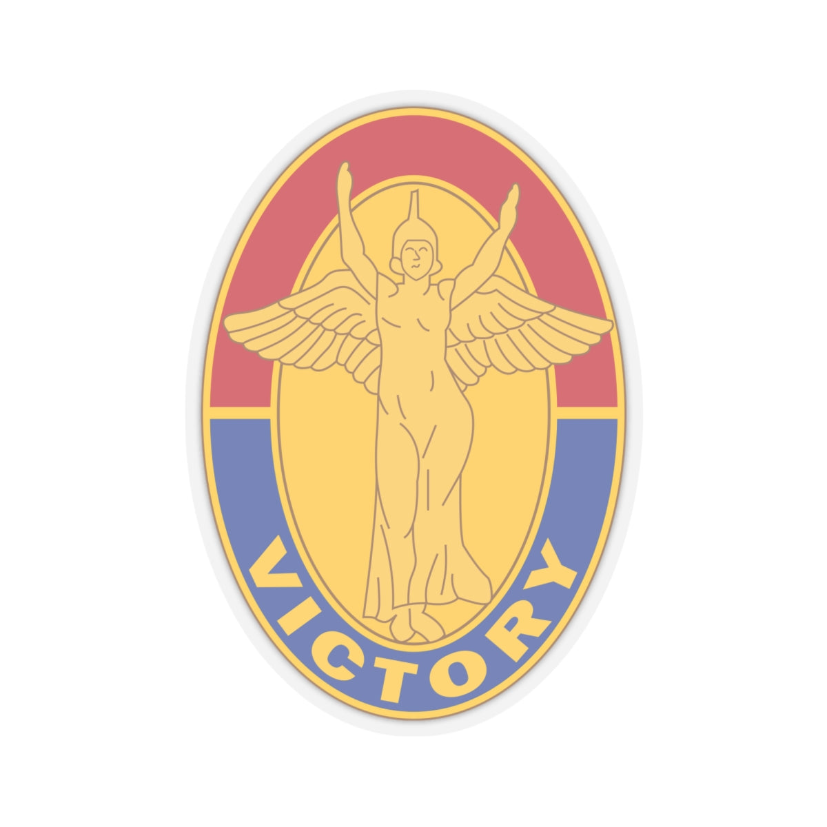 Kiss-Cut Stickers - DUI - 1st Infantry Division X 300