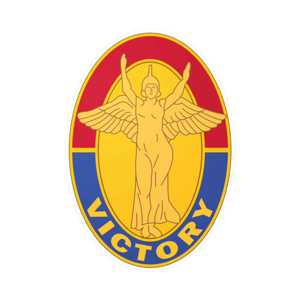 Kiss-Cut Vinyl Decals - DUI - 1st Infantry Division X 300