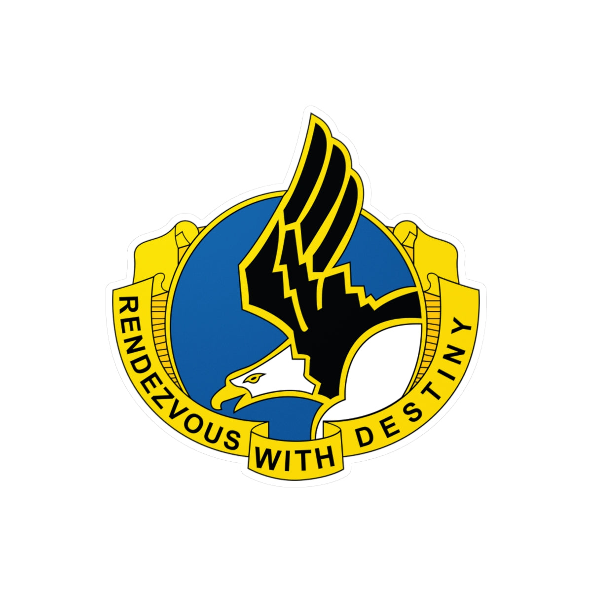 Kiss-Cut Vinyl Decals - DUI - 101st Airborne Division X 300