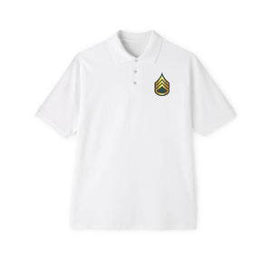 Men's Piqué Polo - Staff Sergeant - SSG wo Txt