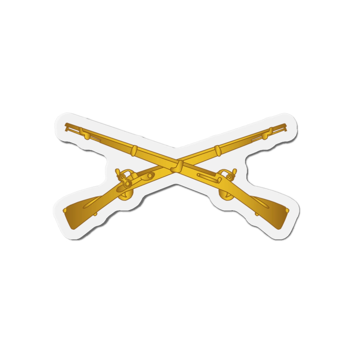 Die-Cut Magnets -SSI -Army - Infantry Branch wo Txt X 300