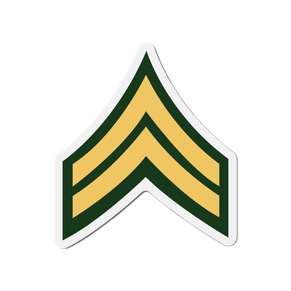 Die-Cut Magnets -SSI-Army - Corporal E-4 (CPL) X 300