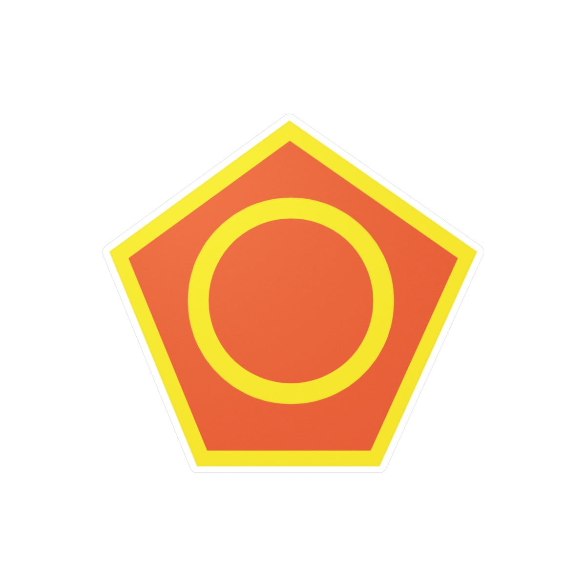 Kiss-Cut Vinyl Decals - SSI - 50th Infantry Division (Phantom) X 300