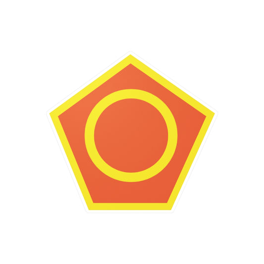 Kiss-Cut Vinyl Decals - SSI - 50th Infantry Division (Phantom) X 300