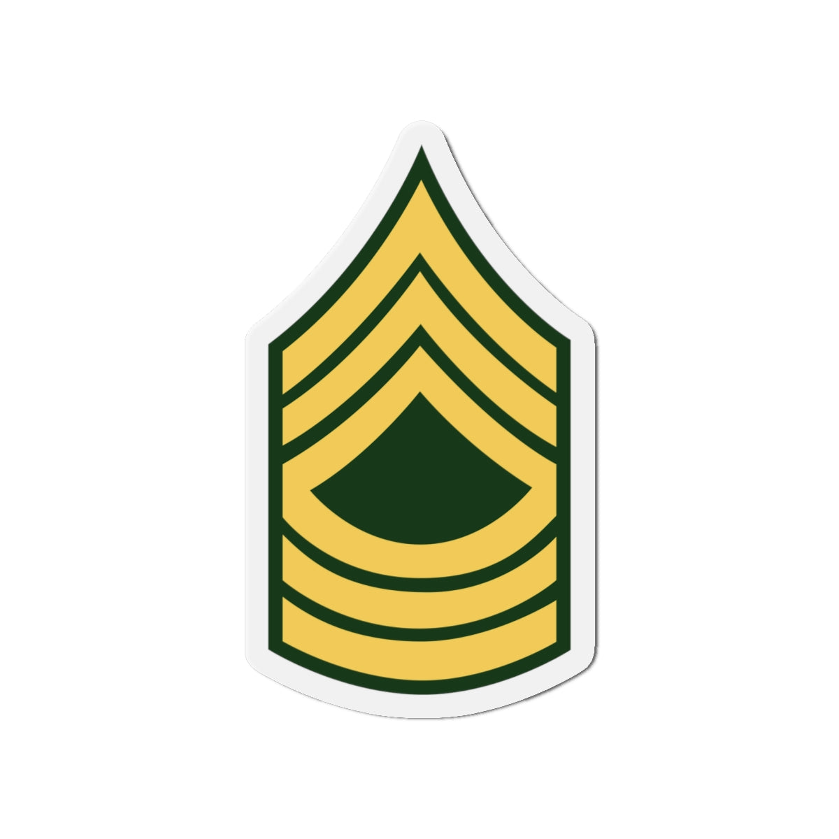 Die-Cut Magnets -SSI-Army - Master Sergeant E-8 (MSG) X 300