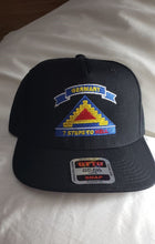 Load image into Gallery viewer, Baseball Cap Embroidery - 7th United States Army w 7 Steps Hell w Scroll
