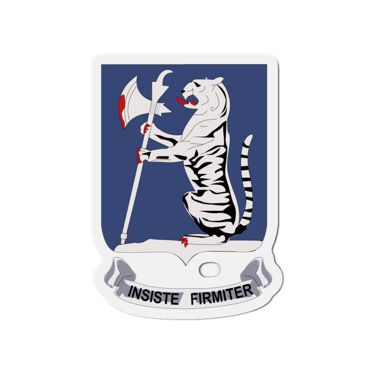 Die-Cut Magnets - Army  - 77th Armored Regiment wo Txt wo DS