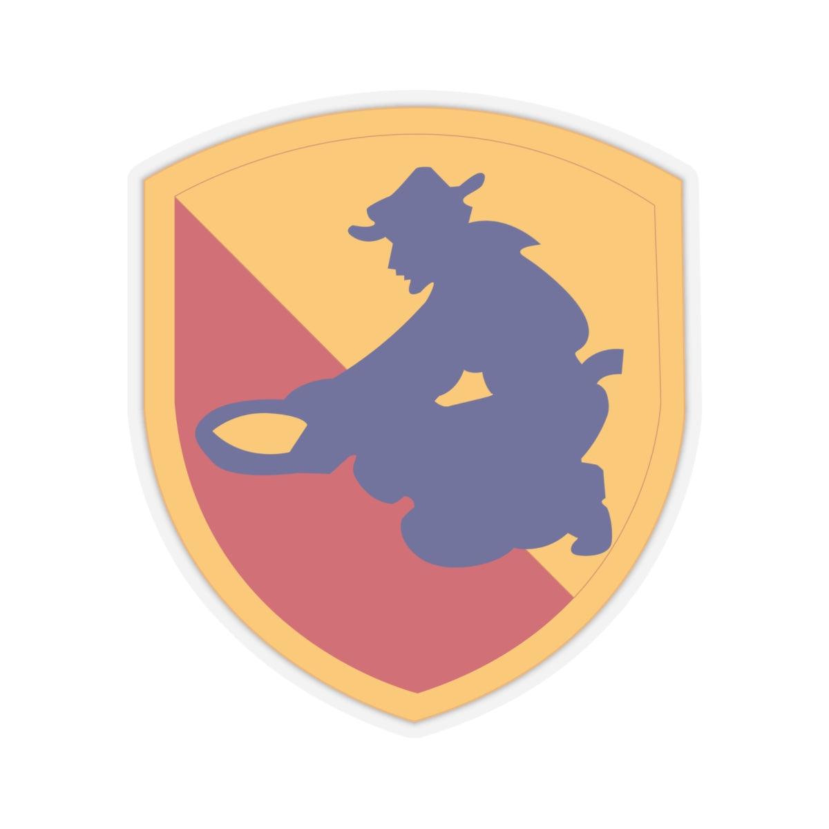 Kiss-Cut Stickers - SSI - 49th Infantry Division (1947-1968) X 300