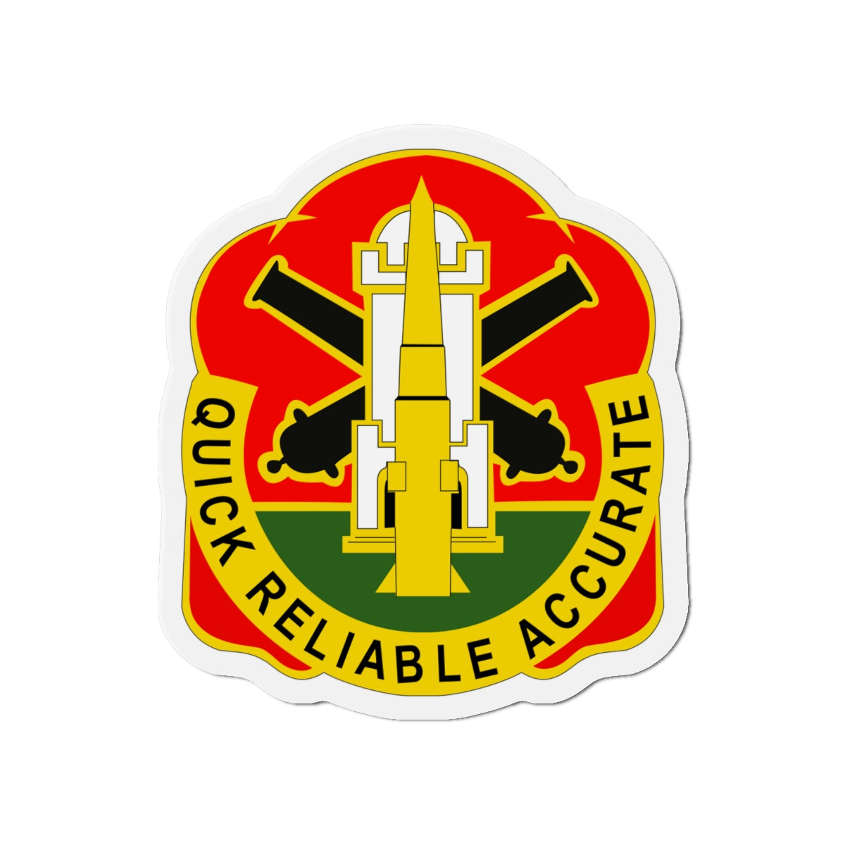 Die-Cut Magnets - Army - 56th Field Artillery Command - DUI wo txt