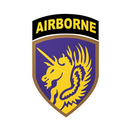 Kiss-Cut Vinyl Decals - SSI - 13th Airborne Division X 300