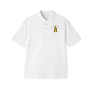 Men's Piqué Polo - Command Sergeant Major - CSM - Combat Veteran