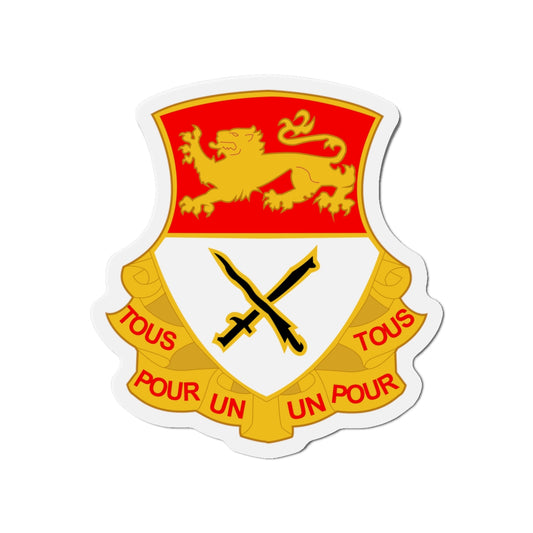 Die-Cut Magnets - Army  - 15th Cavalry Regiment wo Txt