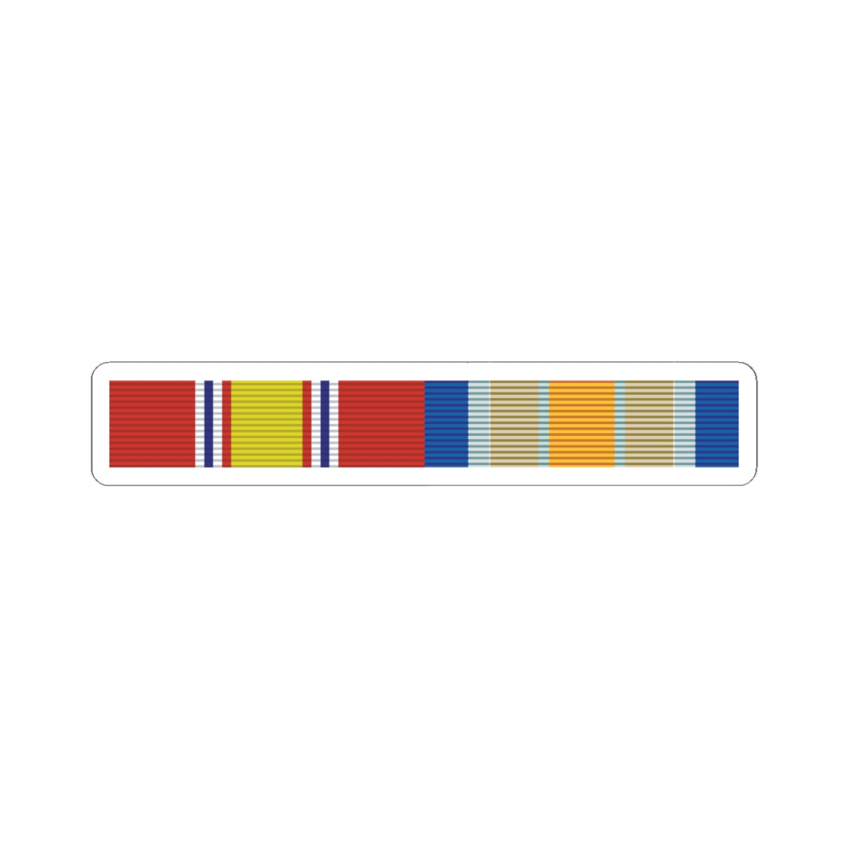 Kiss - Cut Stickers - Army - NDMS - Operation Inherent Resolve Bar X 300