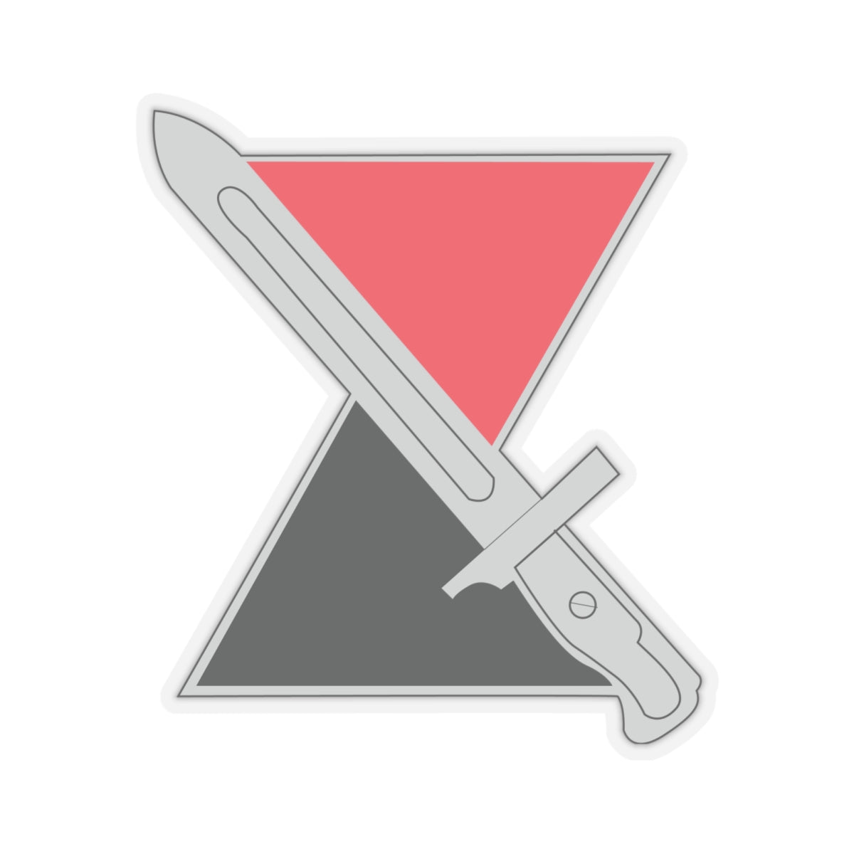 Kiss-Cut Stickers - DUI - 7th Infantry Division X 300