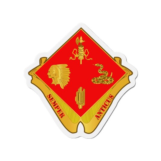 Die-Cut Magnets - Army - 45th Division Artillery wo Txt