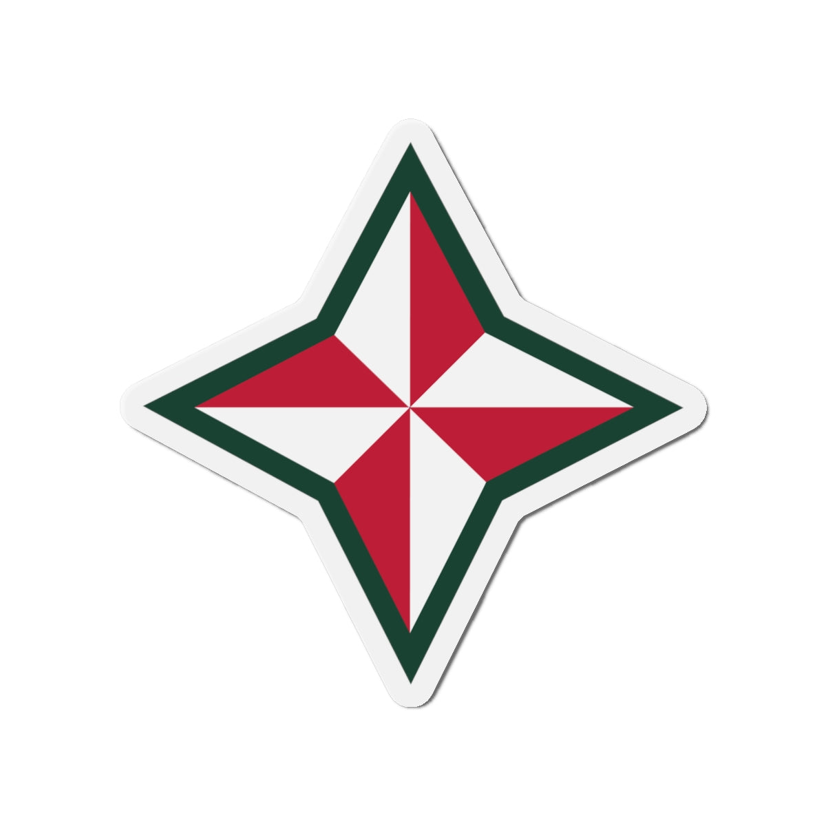 Die-Cut Magnets -SSI - 48th Armored Division X 300
