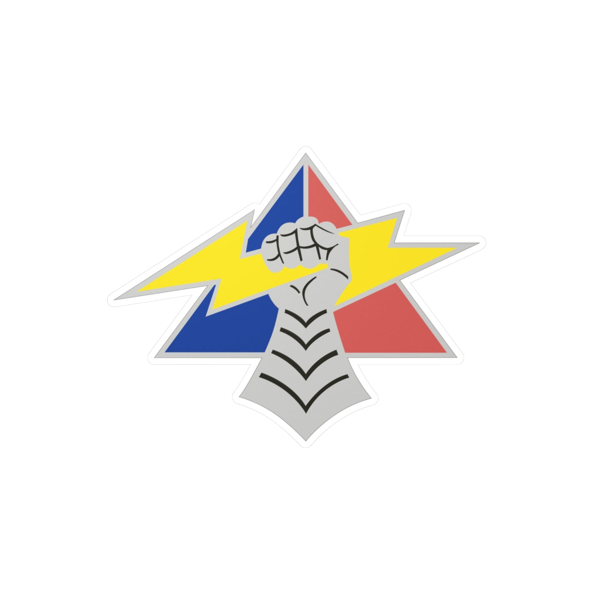 Kiss-Cut Vinyl Decals - DUI - 4th Armored Division X 300