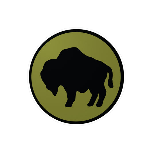 Kiss-Cut Vinyl Decals - SSI - 92nd Infantry Division X 300