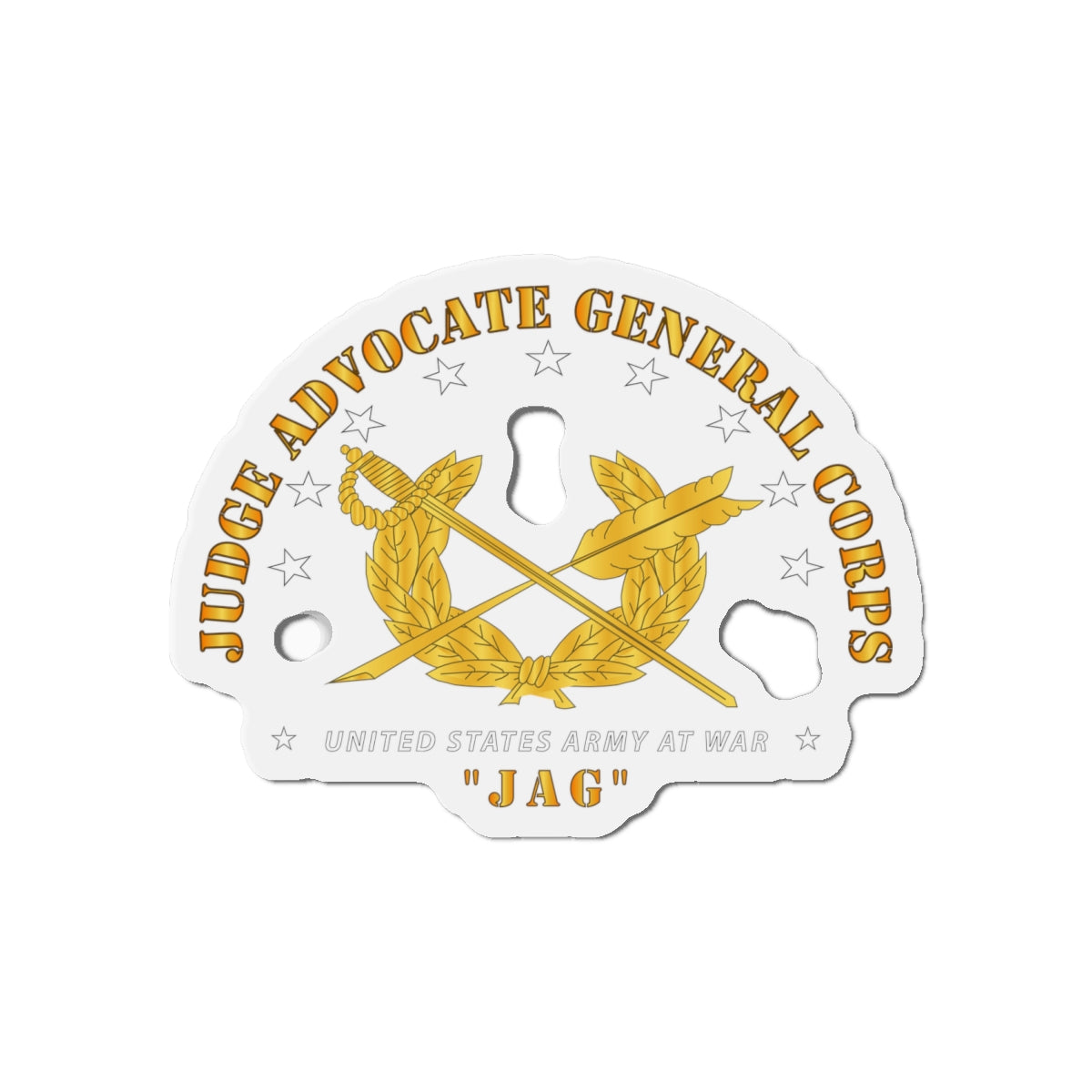 Die-Cut Magnets - Army - JAG Branch