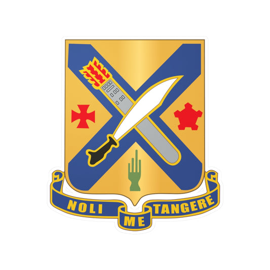 Kiss-Cut Vinyl Decals - DUI - 2nd Infantry Regiment wo Txt X 300