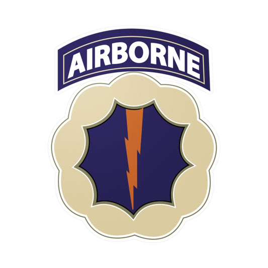 Kiss-Cut Vinyl Decals - 9th Airborne Division - Phantom - SSI wo Txt X 300