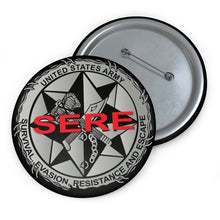 Load image into Gallery viewer, Custom Pin Buttons - US Army - SERE
