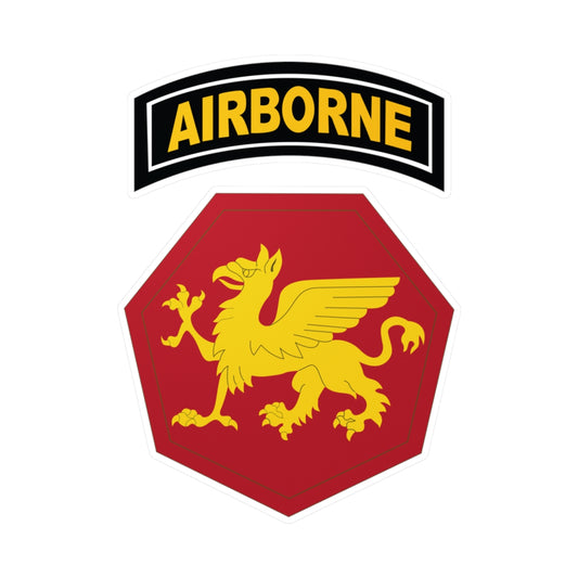 Kiss-Cut Vinyl Decals - SSI - 108th Airborne Division (1946-1952) X 300
