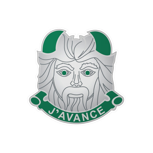 Kiss-Cut Vinyl Decals - DUI - 11th Armored Division X 300