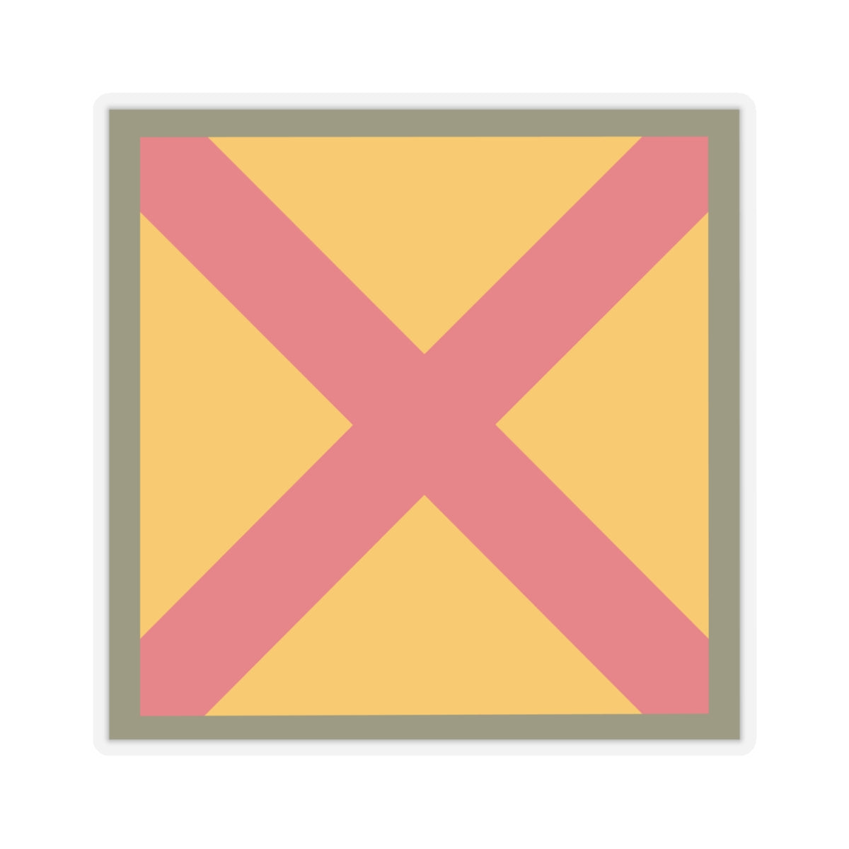 Kiss-Cut Stickers - SSI - 63rd Cavalry Division X 300