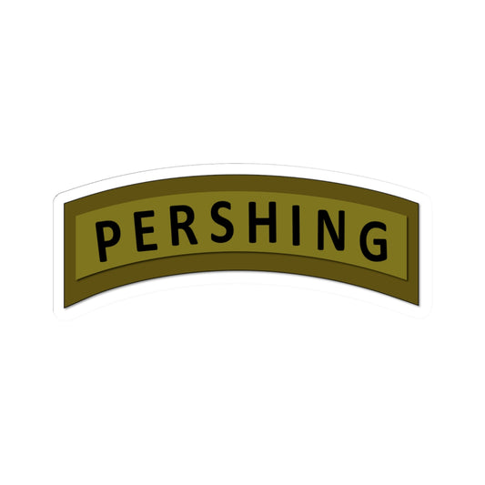 Kiss - Cut Stickers - Army - Pershing Missile Tab - Subdued