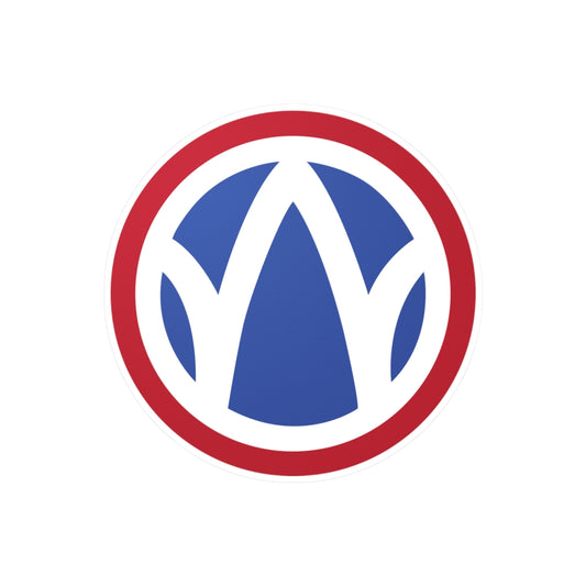 Kiss-Cut Vinyl Decals - SSI - 89th Infantry Division X 300