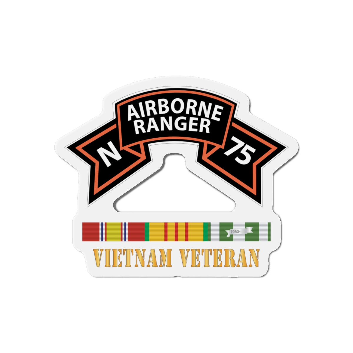 Die-Cut Magnets -SSI -SOF - N Company Scroll - Vietnam Veteran w VN SVC X 300