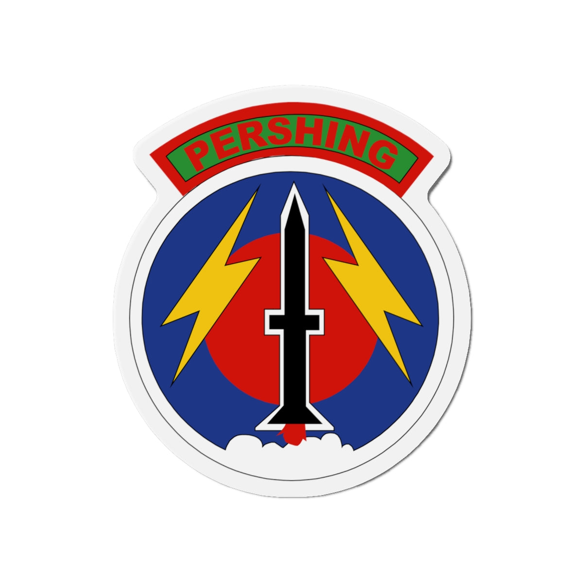 Die-Cut Magnets - Army - 56th Artillery Command - Pershing