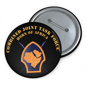 Custom Pin Buttons - Combined Joint Task Force - Horn of Africa - X 300