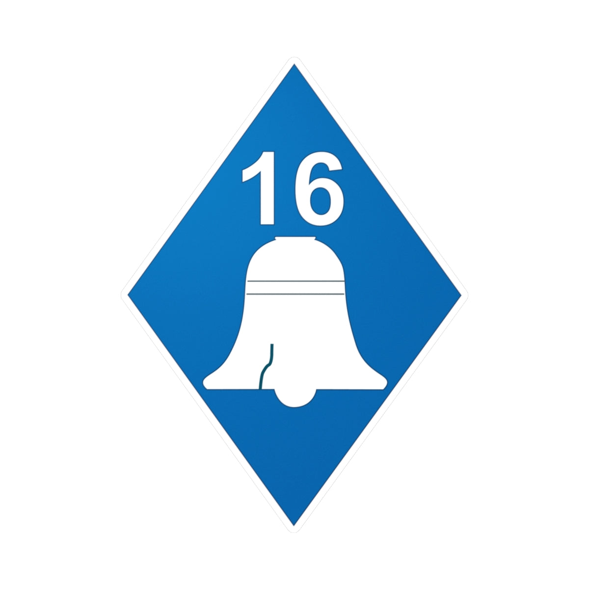 Kiss-Cut Vinyl Decals - SSI - 16th Division X 300